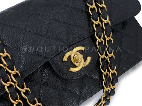 chanel black caviar ghw vintage shoulder bag|The Best Vintage Chanel Bags to Collect Now.